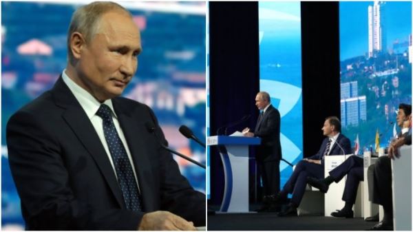 Двенадцать самых ярких цитат Владимира Путина на пленарном заседании ВЭФ-2019